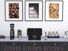 Sims 4 — Coffee Lovers Kitchen by jessbtlrr — A cozy, clutter-filled kitchen designed for coffee lovers and made with