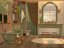 Sims 4 — Loretta Bathroom by SIMcredible! — Call your sims to a relaxing bath time in the countryside house. Loretta is a