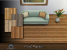 Sims 4 — Wood Porcelain by Emerald — Wood porcelain have better resistance to water, scratches and pests.