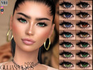 Sims 4 — Giuliana Eyes by MagicHand — Stunning eyes for males and females in 16 colors - HQ Compatible.