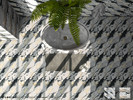 Sims 4 — Marmo Calacatta Floor by Caroll912 — A 2-swatch marble stone floor in white, gold, brown and black tones.