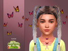 Sims 4 — Countryside Butterfly Accessory Child by Suzue — New Mesh (Suzue)