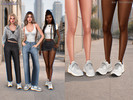 Sims 4 — -PATREON- Back to Basic Collection by Mermalade — Back to Basic Baby Tee