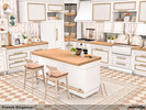 Sims 4 — French Elegance by Nessca — French Elegance blends timeless French country charm with soft, rustic details and a