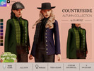 Sims 4 — COUNTRYSIDE CHARM - QUILTED JACKET by linavees — New Mesh