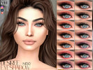 Sims 4 — Desiree Eyeshadow by MagicHand — Beauty eye makeup in 16 colors - HQ Compatible.