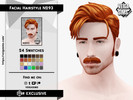 Sims 4 — Facial Hair Style by David_Mtv2 — Facial Hair Style N293