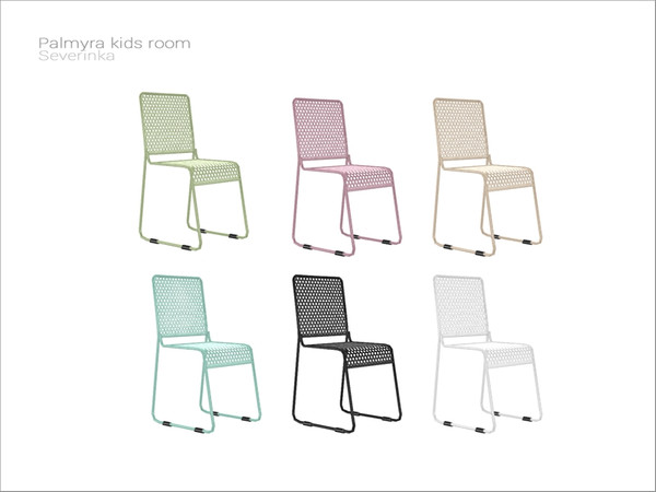 Sims 4 — [Palmyra kidsroom] - desk chair by Severinka_ — Desk chair From the set 'Palmyra kidsroom' Build / Buy category: