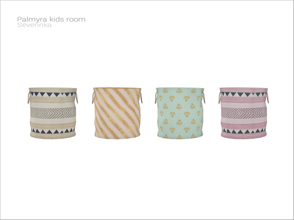 Sims 4 — [Palmyra kidsroom] - toy basket by Severinka_ — Toy basket From the set 'Palmyra kidsroom' Build / Buy category: