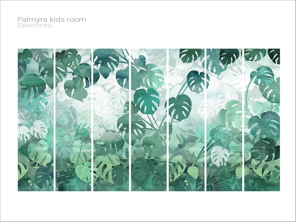 Sims 4 — Palmyra wall by Severinka_ — Palmyra wall From the set 'Palmyra kidsroom' Build / Buy category: Build / Walls 7