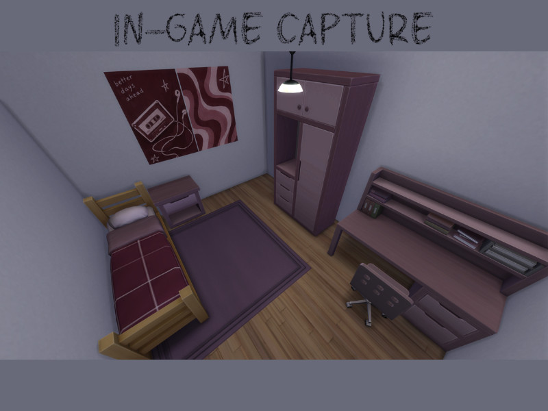 Sims 4 wall art CC ESL After School - Poster by EmmaSimsLife