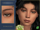 Sims 4 — Josie Wispy 3D Lashes by Pitted0live — Countryside Charm Long wispy natural looking eyelashes Top lash only