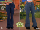 Sims 4 — Countryside Charm Olivia Jeans by astya96cc — 32 swatches