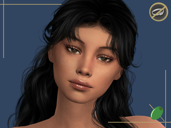 Sims 4 — Josie Wispy 3D Lashes Rings Contradict by Pitted0live — Countryside Charm Long wispy natural looking eyelashes
