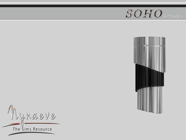Sims 4 — Soho Stove Hood by NynaeveDesign — Soho Kitchen - Stove Hood Located in: Appliances - Stoves Price: 250 Tiles: