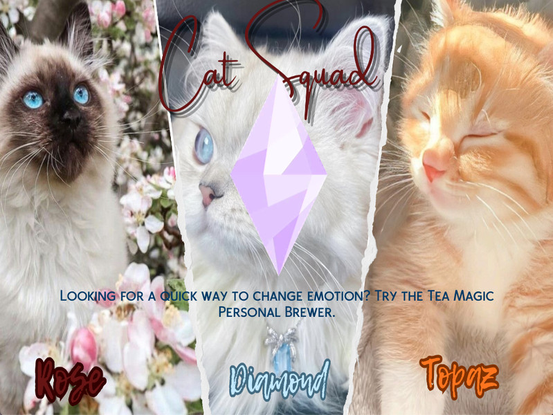 Sims 4 gameplay and utility mod CC -Anne- Cat Loading Screen by PowerGirl11