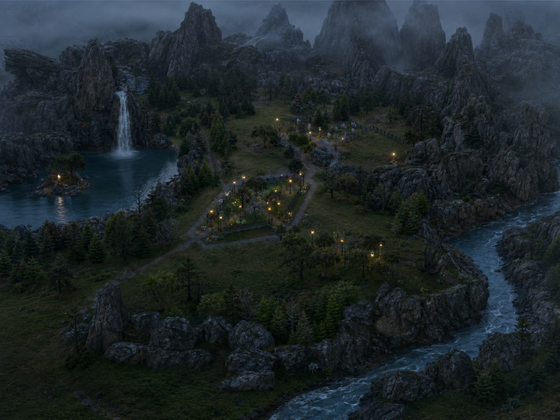 Sims 4 gameplay and utility mod CC Forgotten Hollow Reimagined - Realistic Map Overhaul by Modnest