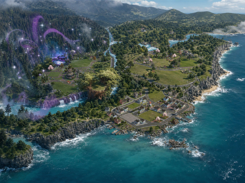 Sims 4 gameplay and utility mod CC Innisgreen Reimagined - Realistic Map Overhaul by Modnest