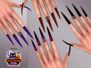 Sims 4 — Spider Nails by Suzue — New Mesh (Suzue)