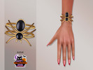 Sims 4 — Spider Bracelet by Suzue — New Mesh (Suzue)
