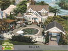 Sims 4 — Countryside Charm - Belita - No CC by Rirann — Belita is a charming two-story cottage in a cozy country style