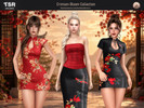 Sims 4 — SET-Crimson Bloom Collection by busra-tr — - BD1702
