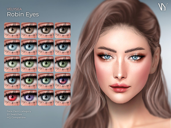Sims 4 — VELYSEA Robin Eyes by VELYSEA — Eyes