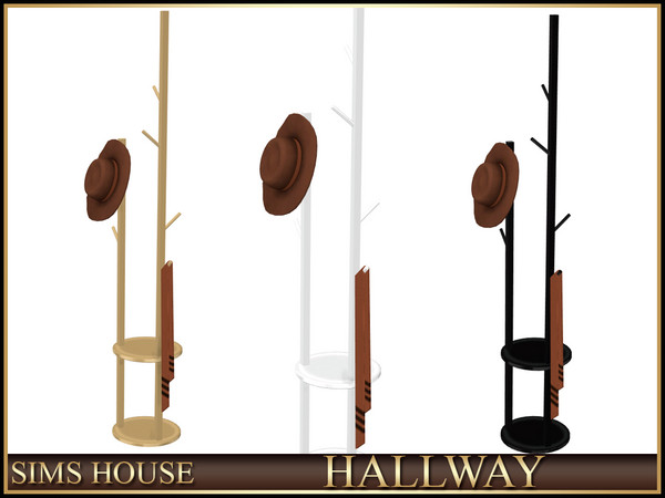 Sims 4 — Coat rack  HALLWAY by Sims_House — HALLWAY