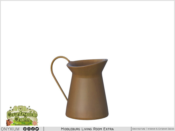 Sims 4 — Middleburg Carafe by Onyxium — Onyxium@TSR Design Workshop Decoration Collection - Belong To The 2026 Year