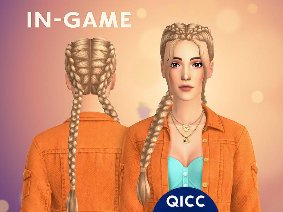 The Sims Resource | Bess Hair