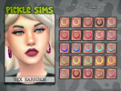 Sims 4 — Vex Hoop Earrings by sammiepickles — These fashionable hoop earrings will make you the life of the party!