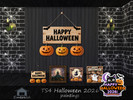 Sims 4 — TS4 Halloween 2026 Paintings by Emerald — Even the tiniest pumpkin can light up the night. Happy Halloween!