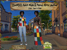 Sims 4 — SwMDS - Adult Female Afrik Leather Jacket Countryside Style by MsDSweets — Dress your female sims (teen - elder)