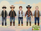 Sims 4 — Hanging Country Vest Shirt Toddler by McLayneSims — TSR EXCLUSIVE