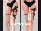 Sims 4 — PERSONA - Tattoo XXII by simsbypersona — INK Collection: TATTOO 022 - Item Details -