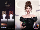 Sims 4 — S-CLUB Updo hair Happy Halloween by S-Club — updo hair Happy Halloween 101026, hope you like, thank you.