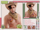Sims 4 — Countryside Charm Lucky Tattoo by unidentifiedsims — 10 Colours