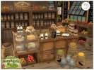 Sims 4 — Countryside charm mercantile1 by jomsims — Step into the warm atmosphere of a traditional country general store