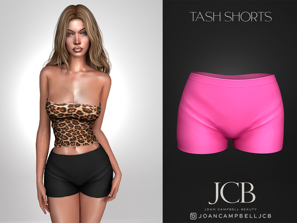 Sims 4 — TASH SHORT by Joan_Campbell_Beauty_ — INCLUDES: