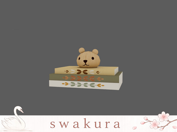 Sims 4 — KOMOREBI Books by Swakura — KOMOREBI Baby Crib