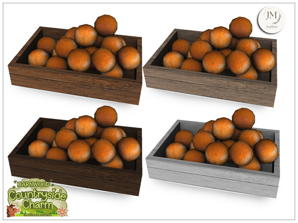 Sims 4 — Jomsims Countryside charm mercantile deco fruits3 by jomsims — Step into the warm atmosphere of a traditional