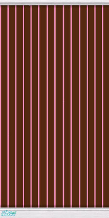 Sims 2 — JUB Texture Chal #10 - Choc w/ Stripes by Jubilant — Chocolate paint with pink stripes.