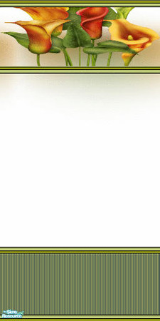 Sims 2 — Callalillies Wallpaper by katie272004 — For the flower enthusiast