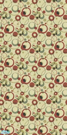 Sims 2 — The Palermo Collection-Muslin-Wall  by Waverly — "The slatted design and softly curved silhouette of our