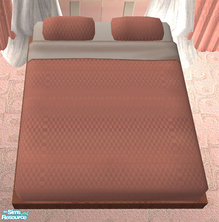 Sims 2 — Raina Bedroom -Bedding by Cloisonne — 