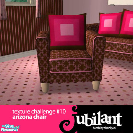 Sims 2 — JUB Texture Chal #10 - Arizona Chair by Jubilant — This is the recolored Arizona Chair. You must download