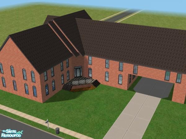 Sims 2 — 32 Huntington Ave by Azurite — 3 Spacious Bedrooms, 2 Bathrooms, Study, Open plan livingroom, diningroom &