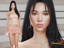 Sims 4 — Lisa Castle by SimnessZ1 — Meet Lisa Castle, a beautiful and elegant Sim with a soft, feminine style and a touch