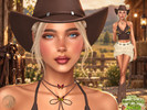 Sims 4 — Countryside Charm - Maggie Sullivan by Jolea — If you want the Sim to look the same as in the pictures you need