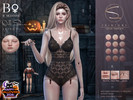 Sims 4 — S-club FEMALE SKINTONES Happy Halloween by S-Club — SKINTONES with 12 colors, thank you.